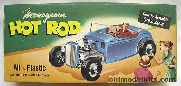 Monogram 1/24 Hot Rod - Monogram's 2nd Plastic Model, P2-98 plastic model kit